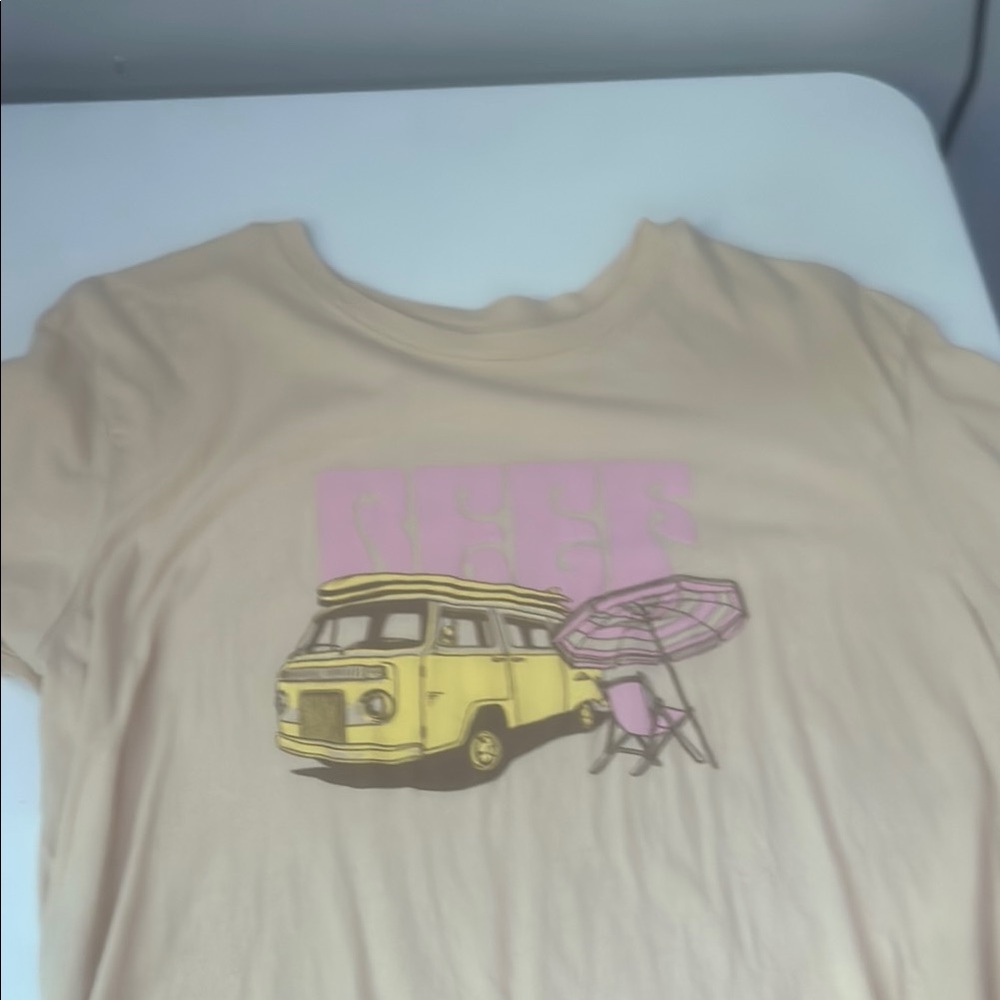 Beige Graphic T-Shirt